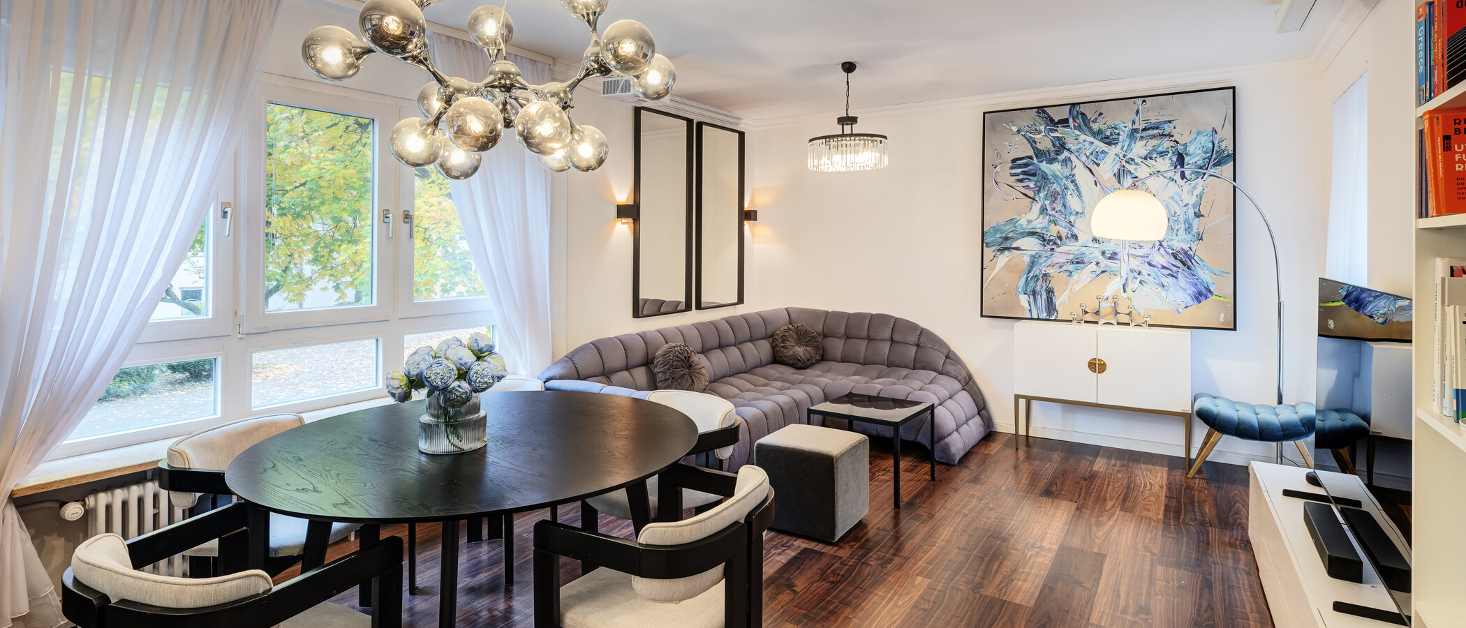 квартира München Zamdorf 01 жилое пространство 14627