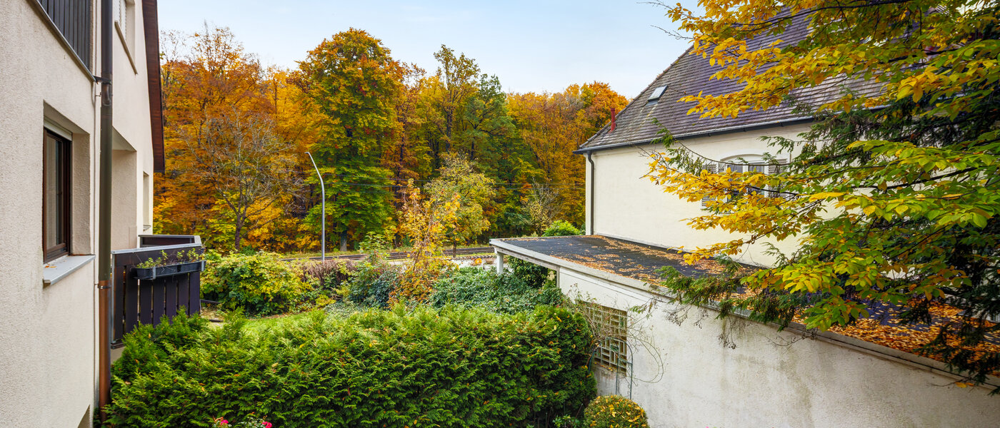 квартира München Harlaching 01 вид из окна 14629