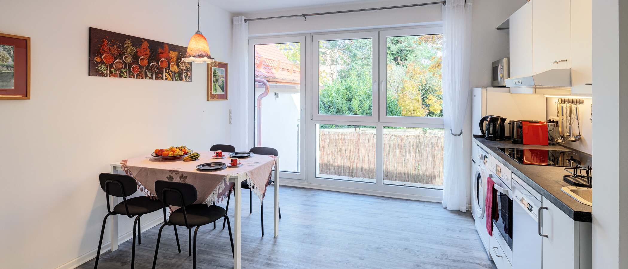 двухэтажная квартира München Sendling-Westpark 01 кухня 14630