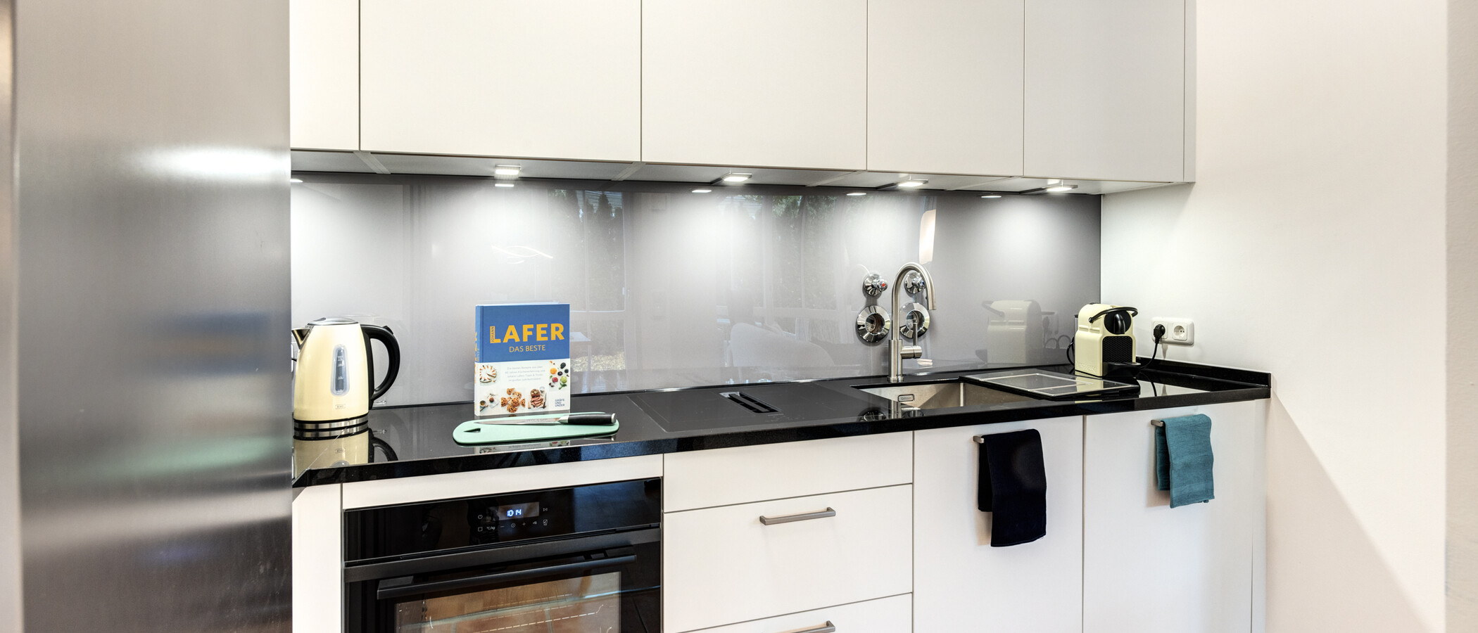квартира с садом München Denning 02 кухня 14634