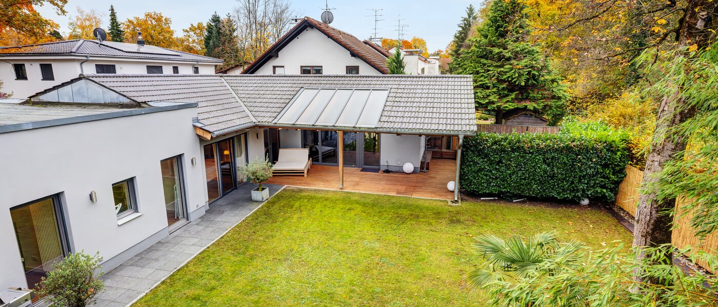 дом Vaterstetten 01 вид из окна 14635