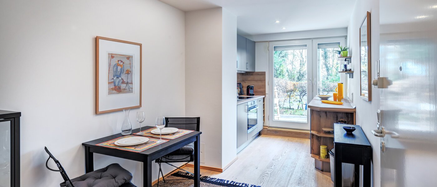 квартира München Thalkirchen 04 кухня 14636