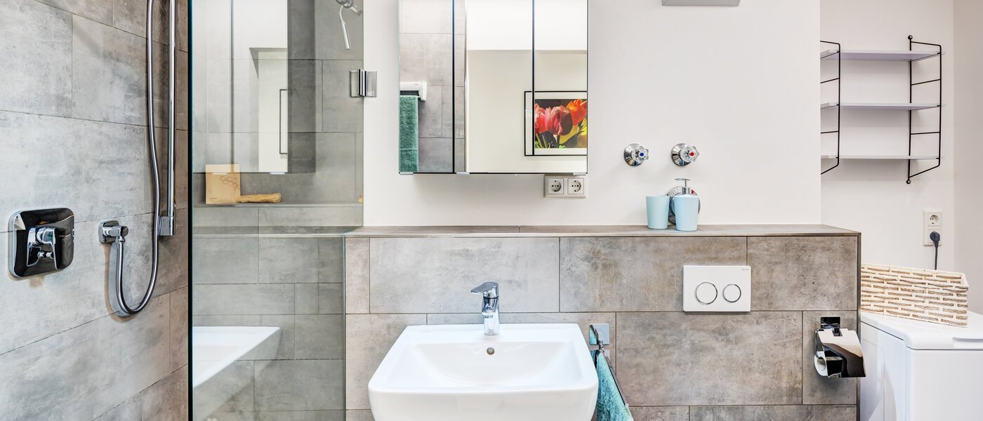 квартира München Thalkirchen 01 ванная комната 14636