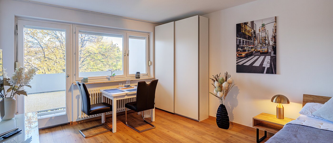 квартира München Moosach 01 жилое пространство 14638