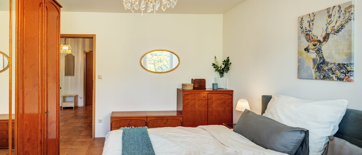 квартира München Bogenhausen 03 спальная комната 14639