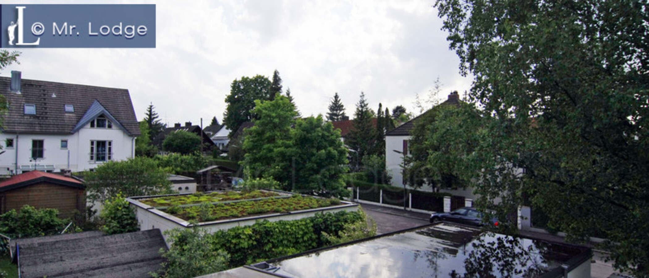 Половина двухквартирного жилого дома München Trudering 02 вид из окна 1464