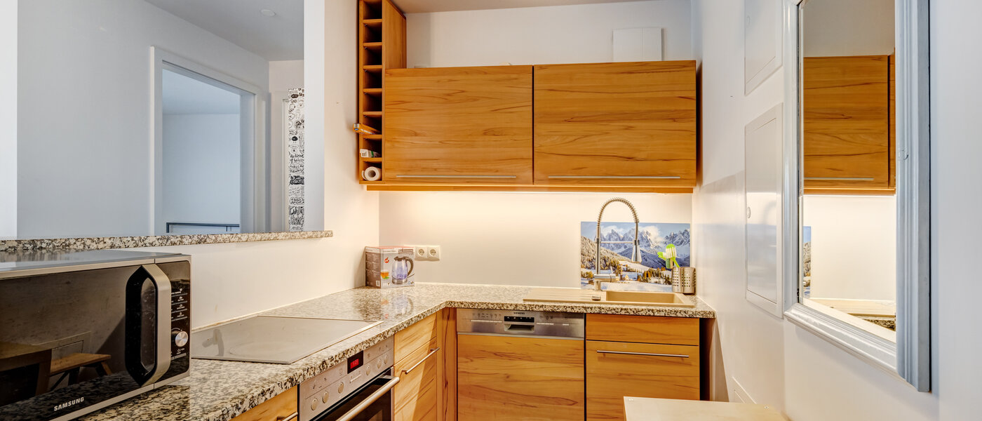 квартира München Berg am Laim 01 кухня 14643