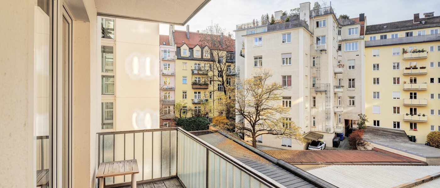 квартира München Schwabing-West 01 балкон 14646