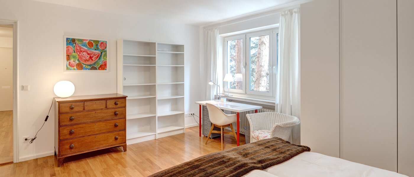 квартира München Schwabing-West 02 спальная комната 14646