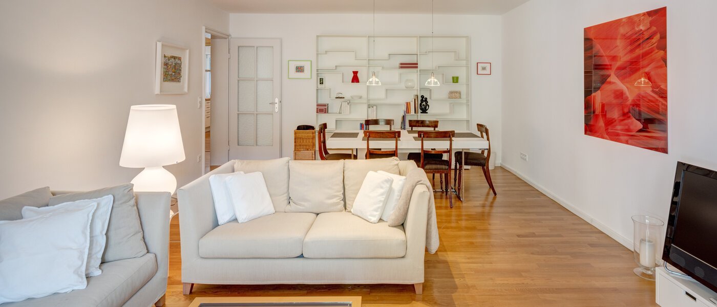 квартира München Schwabing-West 01 гостиная 14646