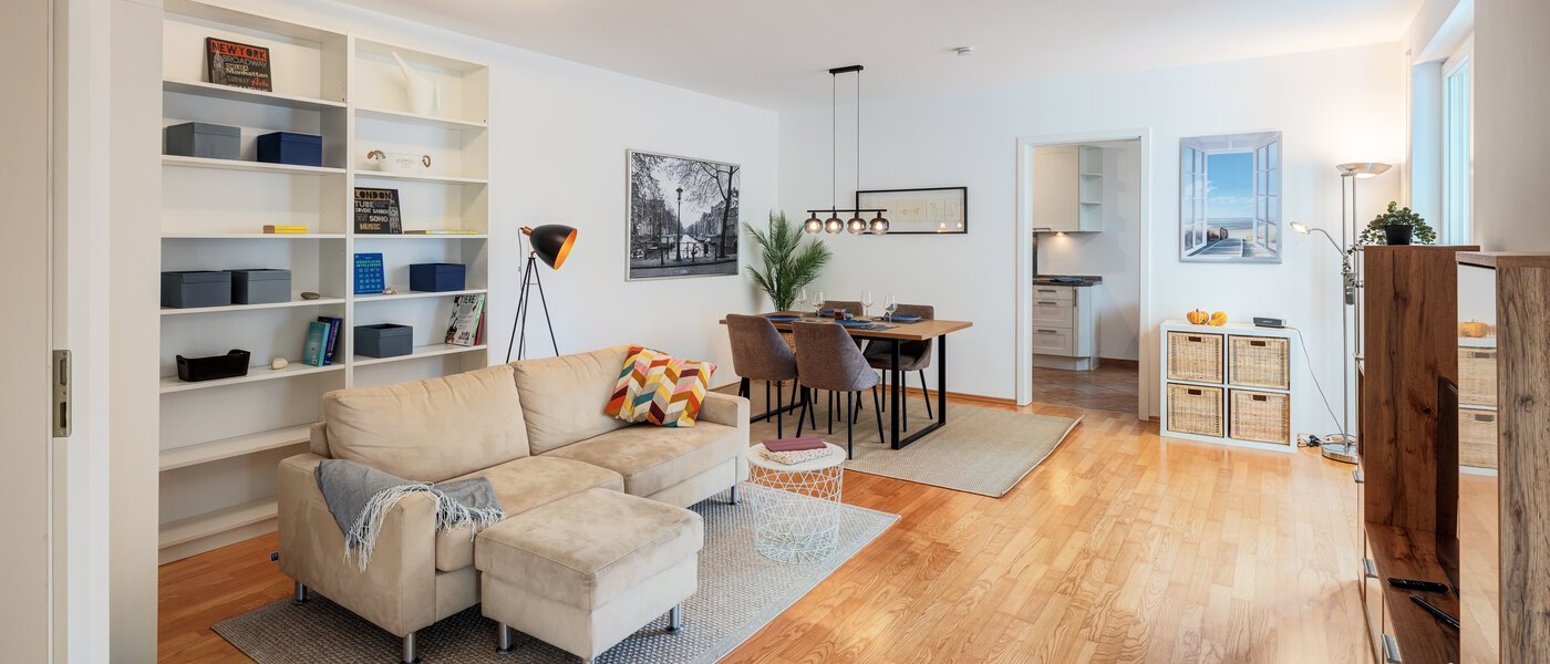 квартира München Parkstadt Schwabing 01 жилое пространство 14647