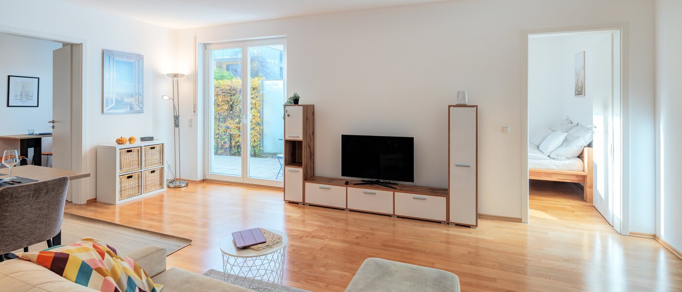 квартира München Parkstadt Schwabing 04 жилое пространство 14647