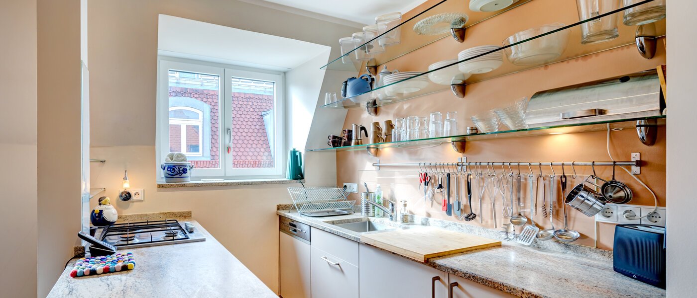 мансардная квартира München Haidhausen 02 кухня 14648