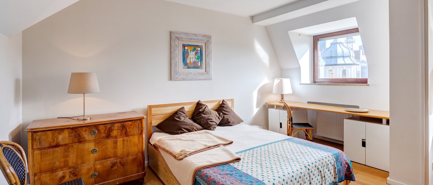 мансардная квартира München Haidhausen 01 3-я спальная комната 14648