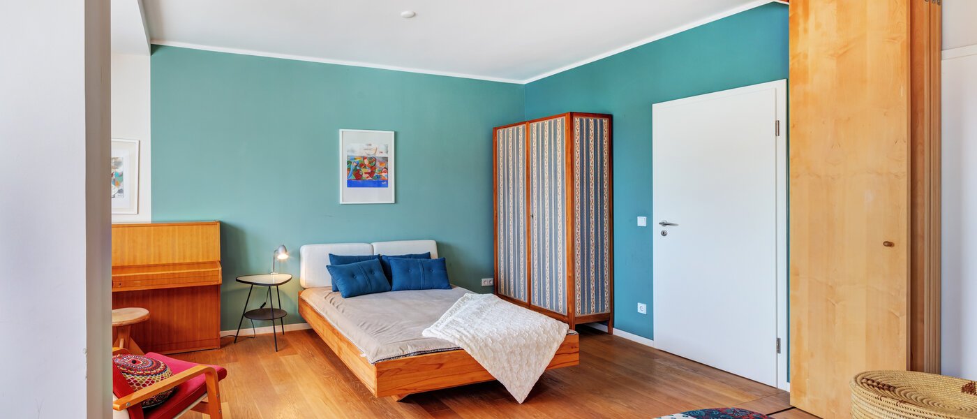 мансардная квартира München Haidhausen 02 3-я спальная комната 14648