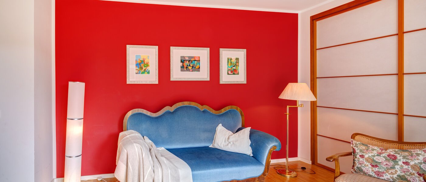 мансардная квартира München Haidhausen 05 гостиная 14648