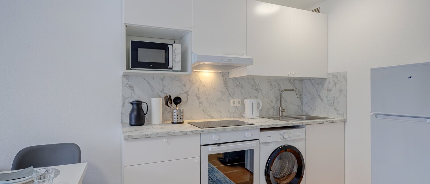 квартира München Berg am Laim 01 кухня 14651