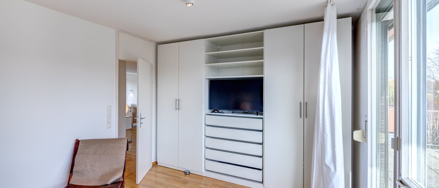 квартира München Herzogpark 03 спальная комната 14652