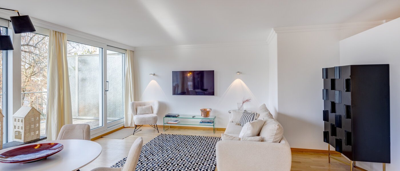 квартира München Herzogpark 02 жилое пространство 14652