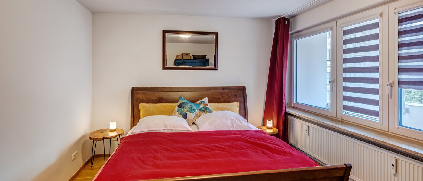 квартира München Nymphenburg 01 спальная комната 14655