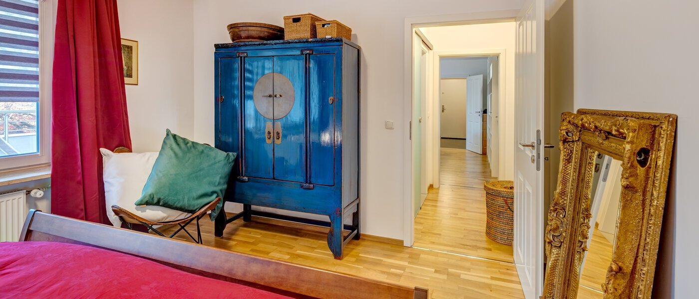 квартира München Nymphenburg 02 спальная комната 14655