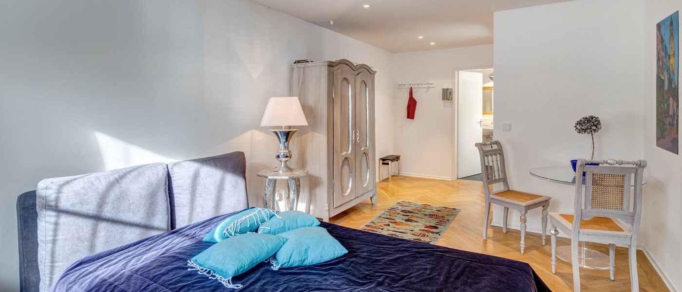 квартира München Herzogpark 01 жилое пространство 14656