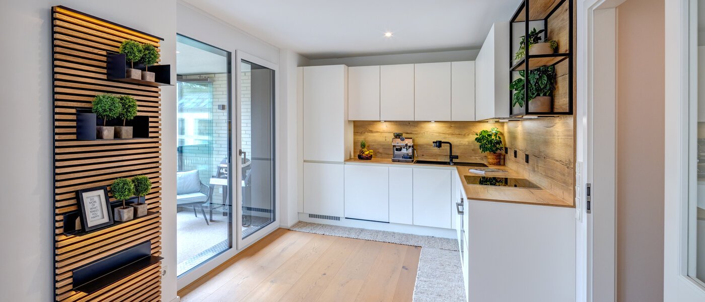 двухэтажная квартира Haar 02 кухня 14664