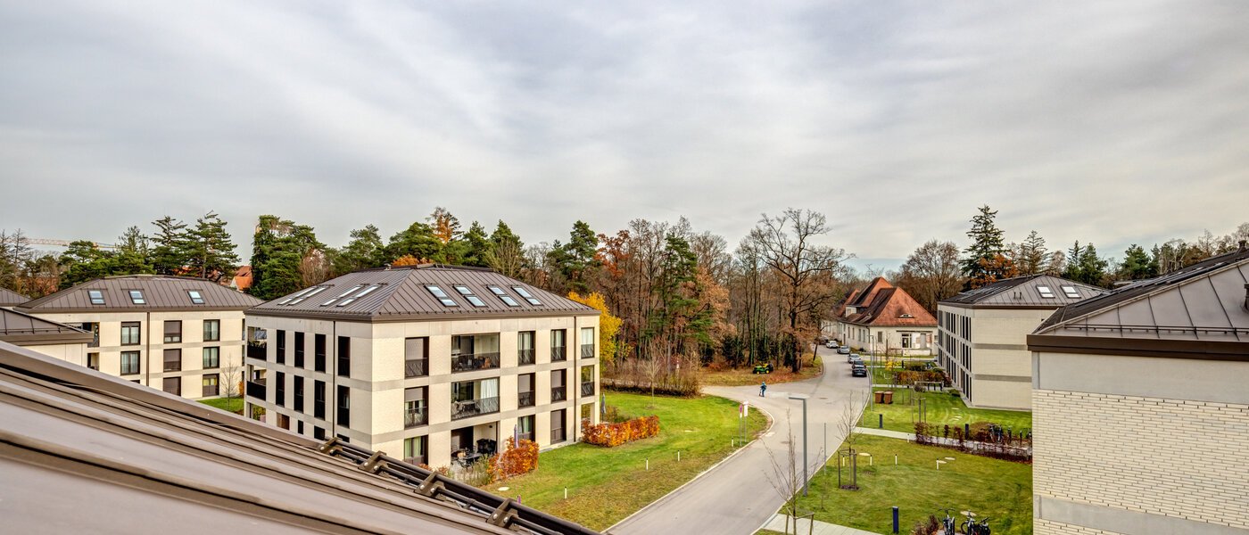 двухэтажная квартира Haar 03 вид из окна 14664