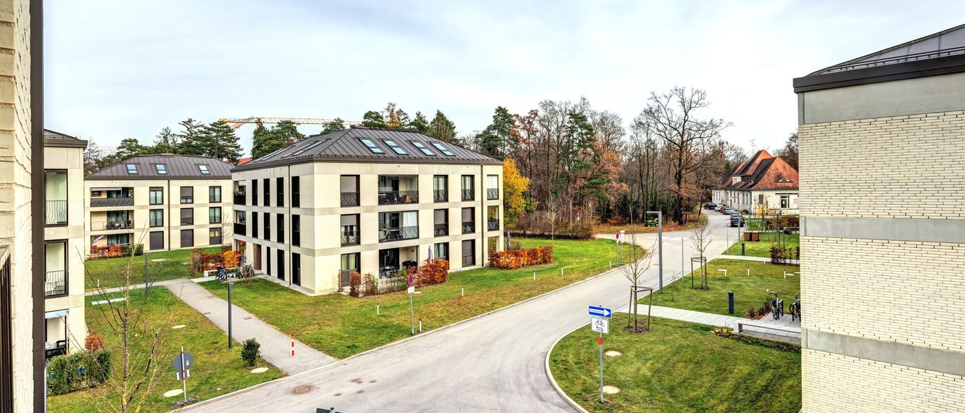 двухэтажная квартира Haar 04 вид из окна 14664