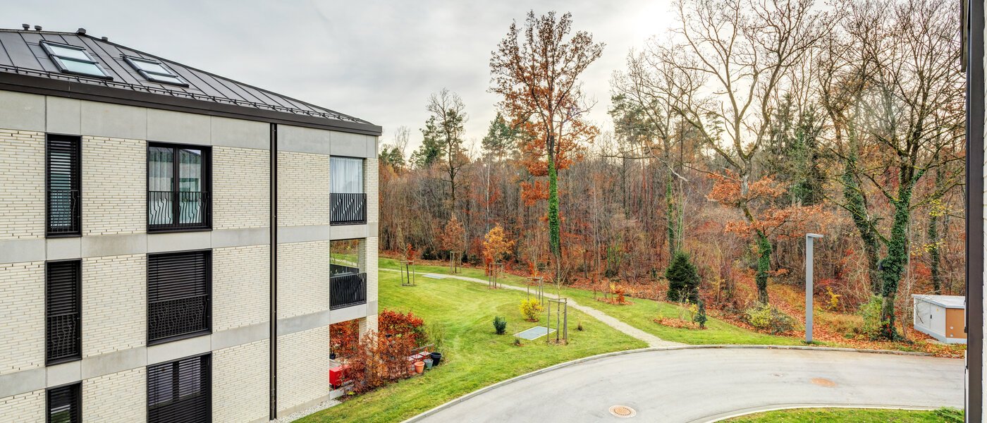 двухэтажная квартира Haar 05 вид из окна 14664