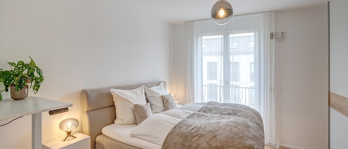 двухэтажная квартира Haar 01 спальная комната 14664