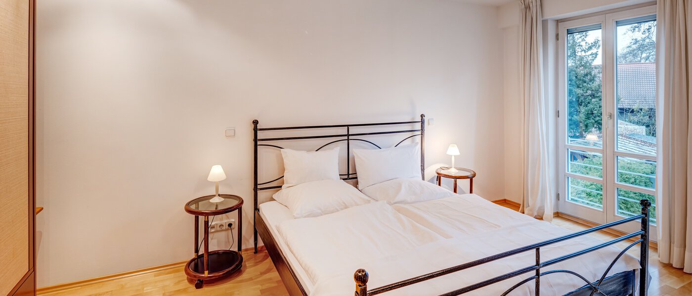 квартира München Fasangarten 01 спальная комната 14668