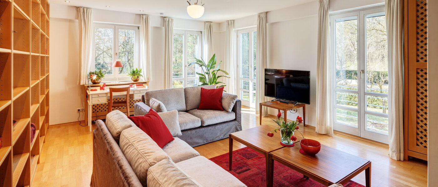 квартира München Fasangarten 01 жилое пространство 14668