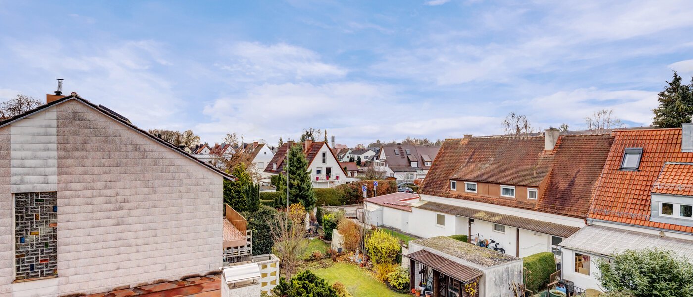 мансардная квартира Dachau 02 вид из окна 14669