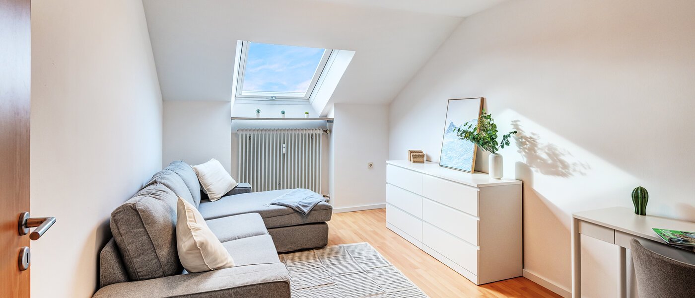 мансардная квартира Dachau 01 гостиная 14669