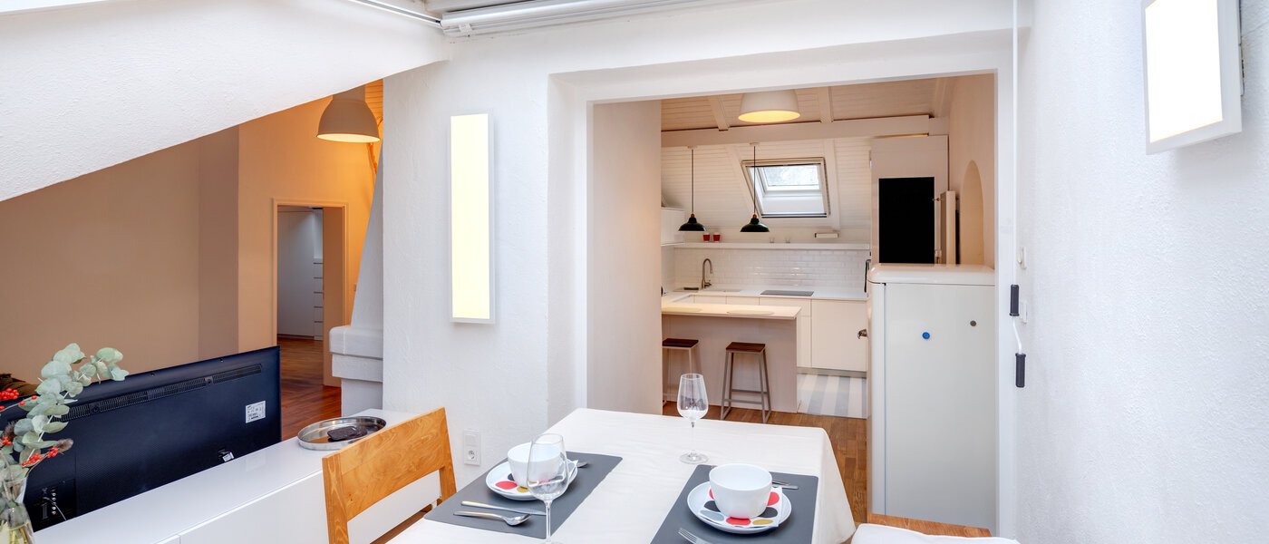 квартира München Solln 03 обеденная зона 14670