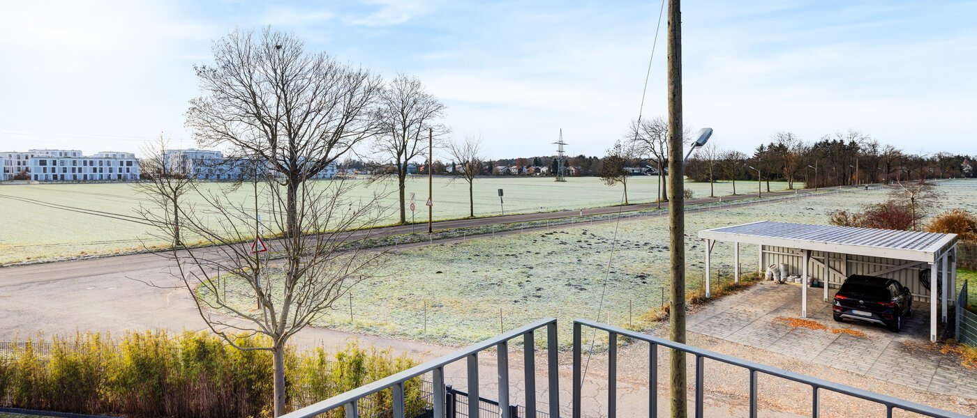 квартира München Lochhausen 01 вид из окна 14672