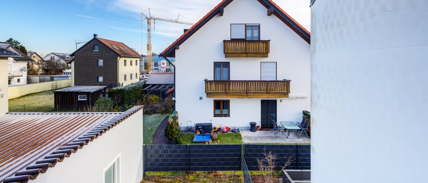 квартира München Lochhausen 03 вид из окна 14672