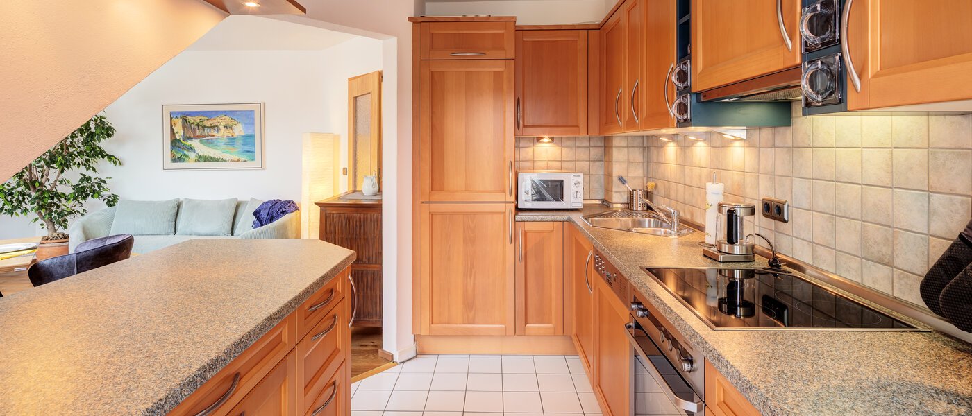 мансардная квартира München Neufahrn b. Freising 03 кухня 14673