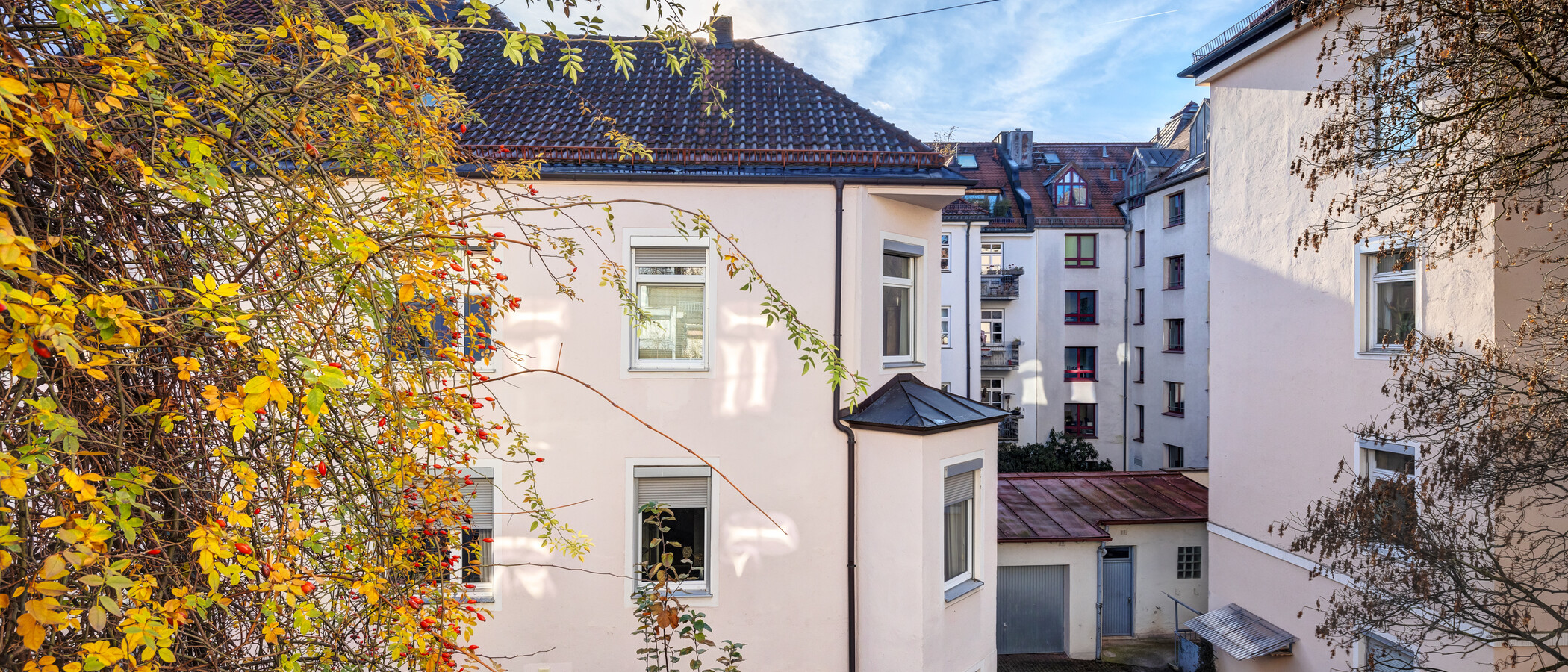 квартира München Ludwigsvorstadt 01 вид из окна 14674
