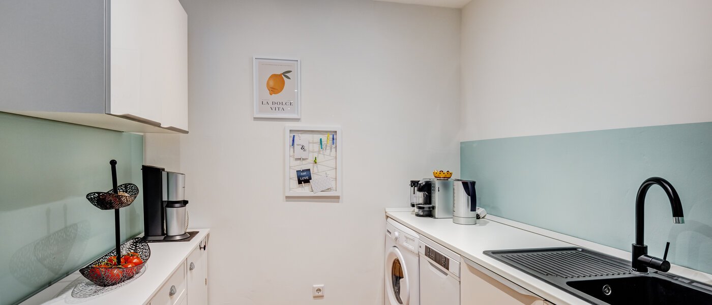 квартира München Bogenhausen 01 кухня 14675