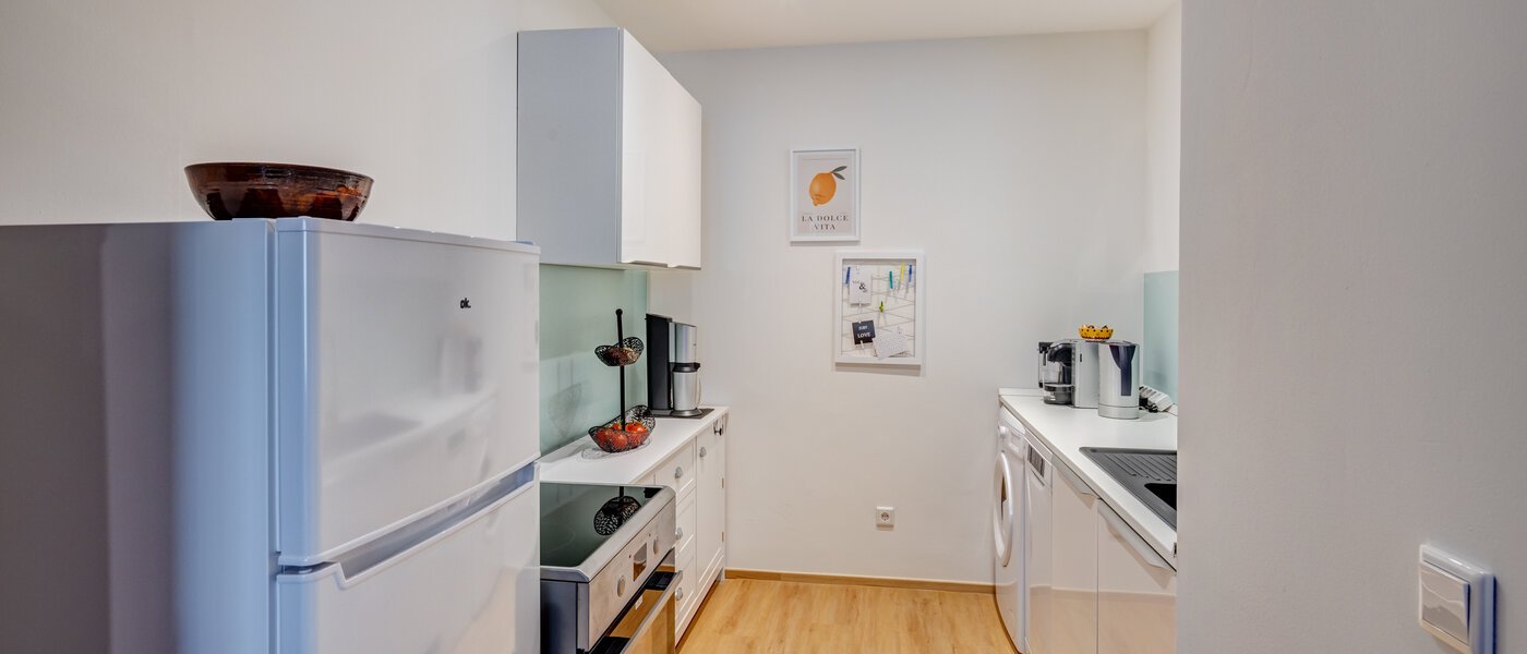 квартира München Bogenhausen 02 кухня 14675