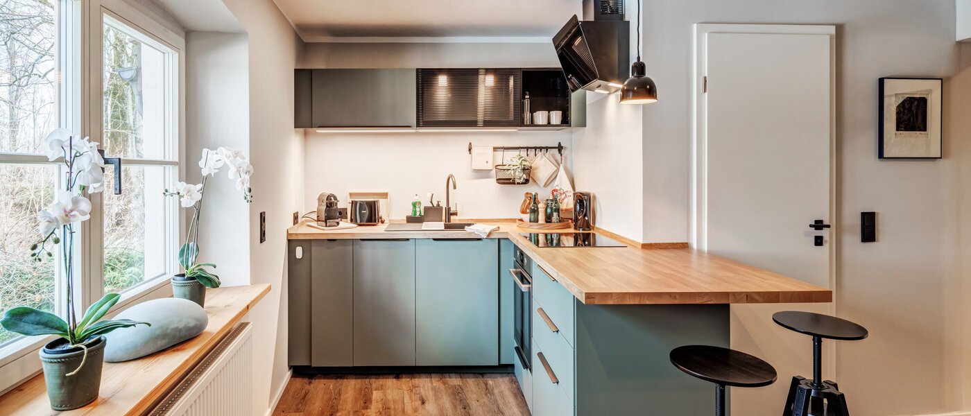 двухэтажная квартира Waakirchen 01 кухня 14683