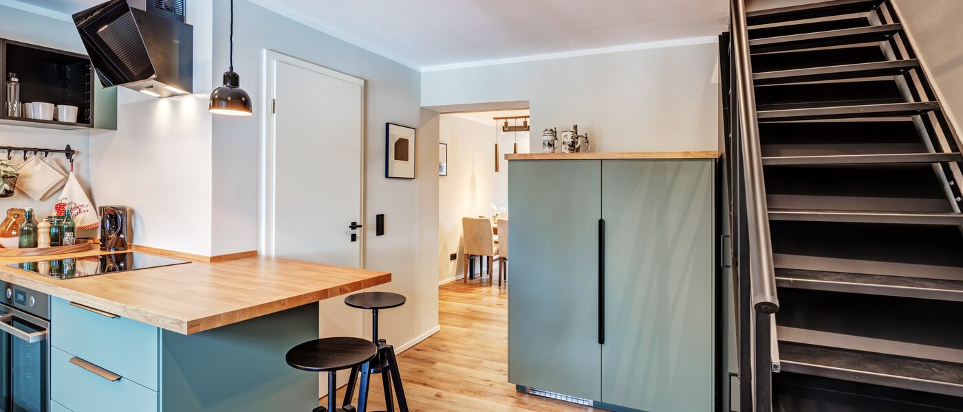 двухэтажная квартира Waakirchen 03 кухня 14683