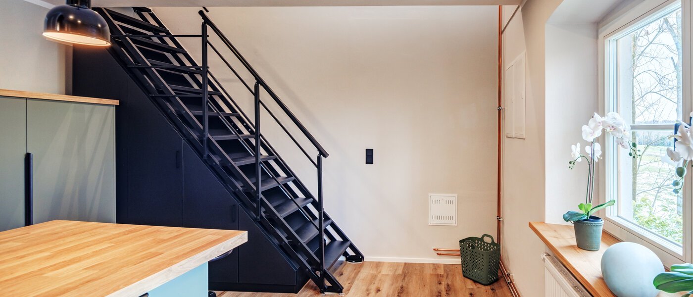 двухэтажная квартира Waakirchen 04 кухня 14683