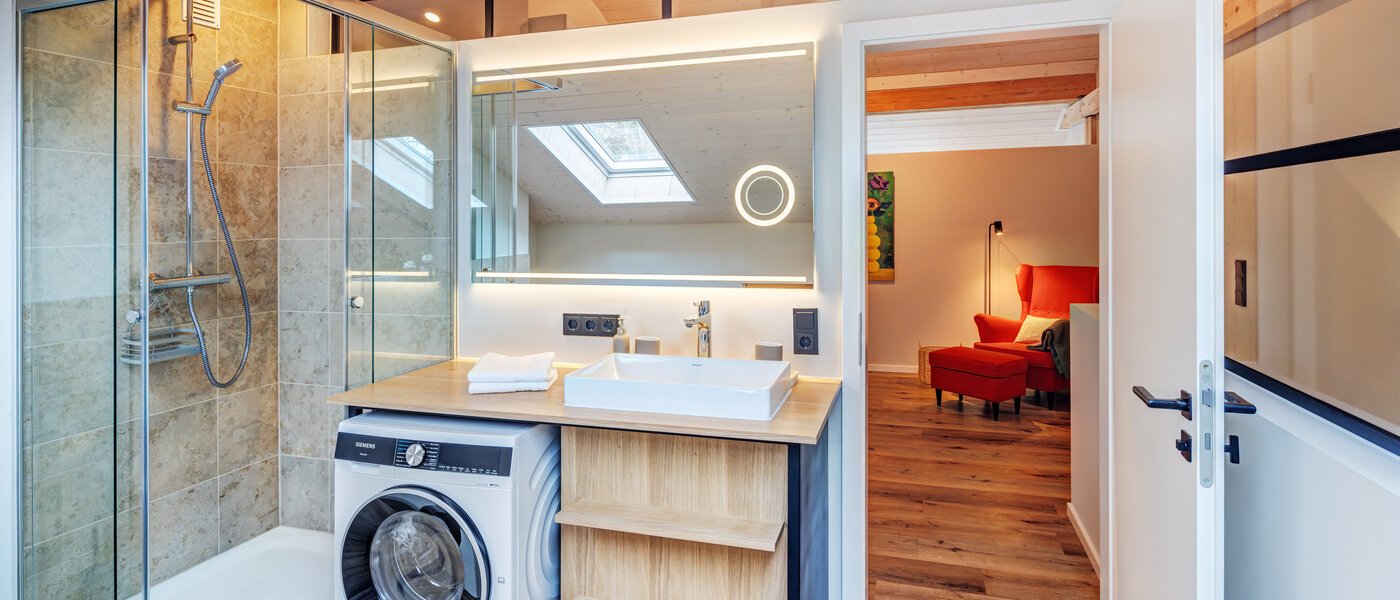 двухэтажная квартира Waakirchen 02 ванная комната 14683