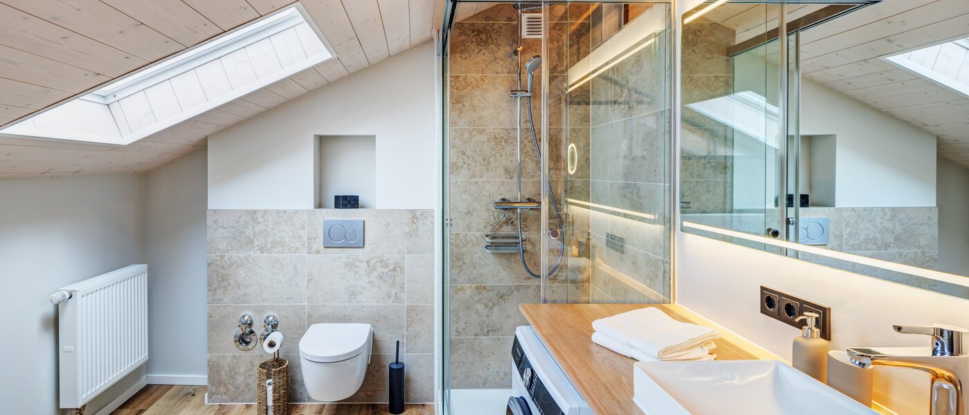 двухэтажная квартира Waakirchen 04 ванная комната 14683