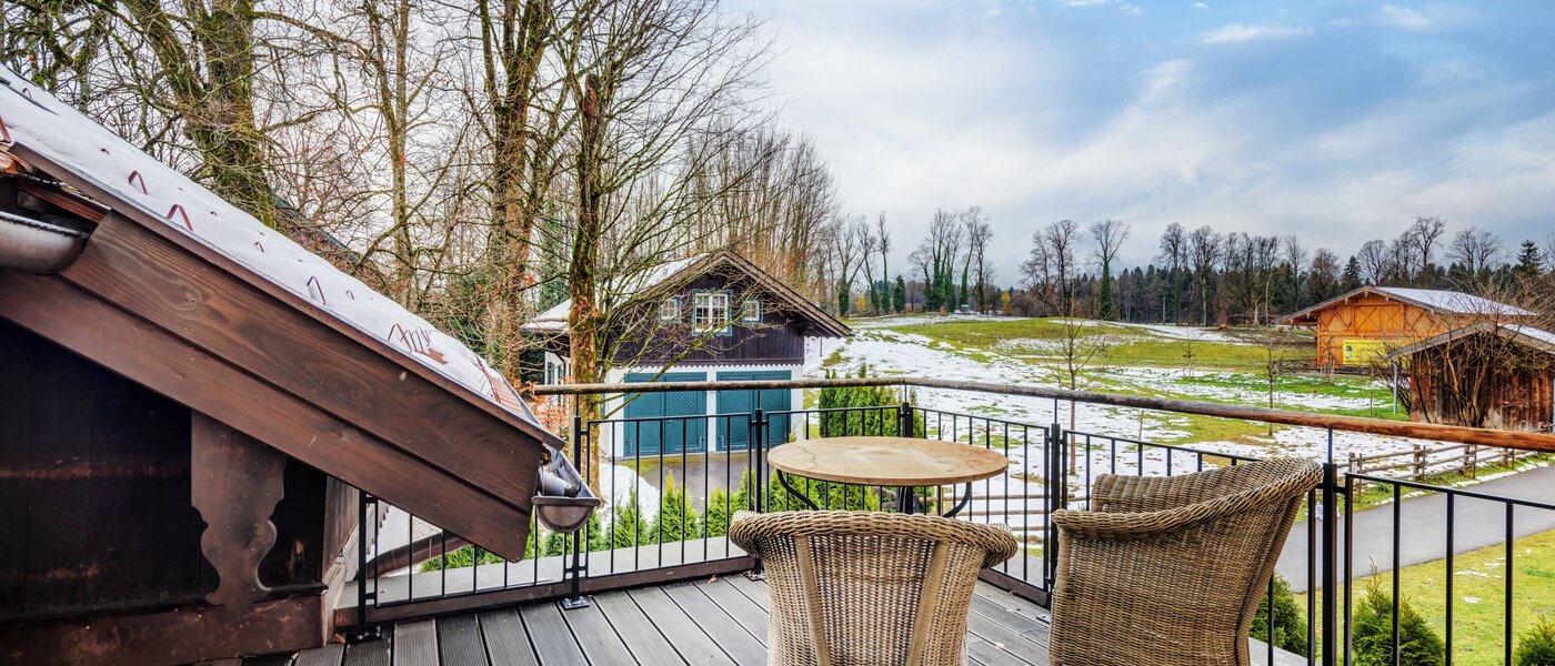 двухэтажная квартира Waakirchen 01 балкон 14683