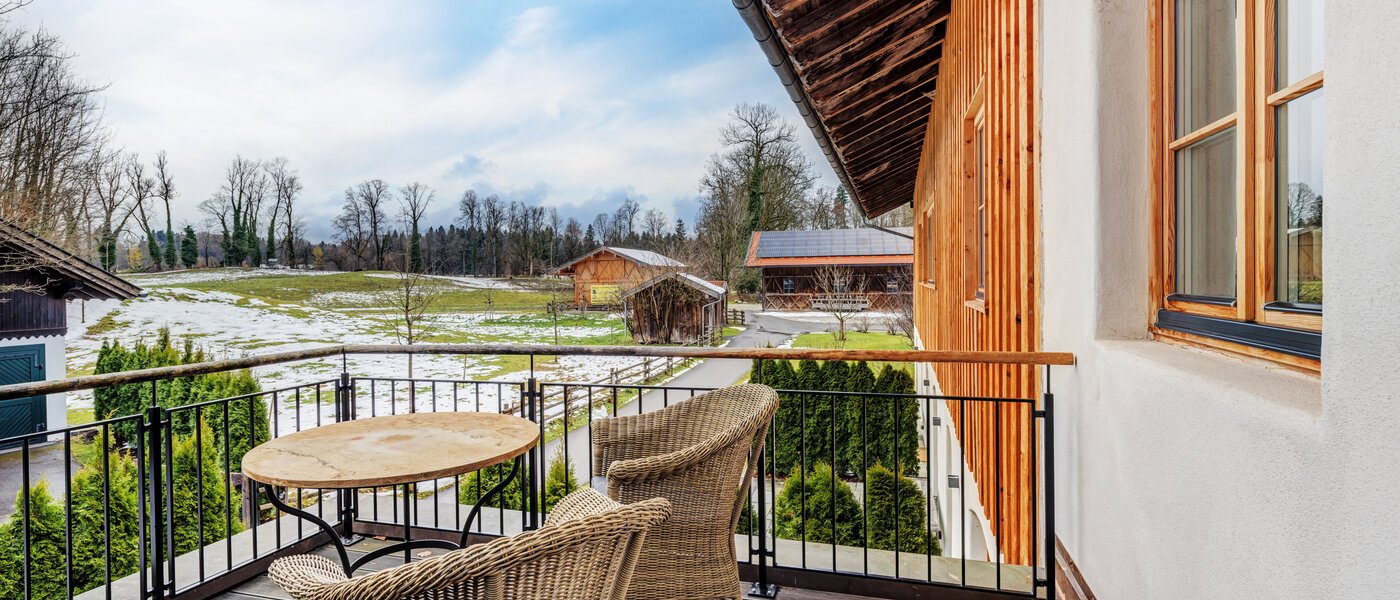 двухэтажная квартира Waakirchen 02 балкон 14683