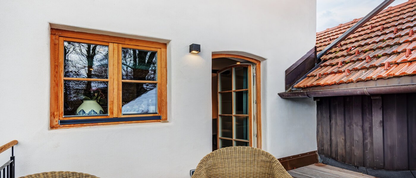 двухэтажная квартира Waakirchen 03 балкон 14683